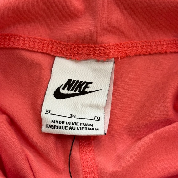 Nike Girl’s Pink High Rise Tight Fit Full Length Leggings Size XL - Picture 7 of 12